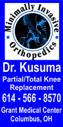 Dr. Kusuma Partial/Total Knee Replacement - Grant Medical Center, Columbus, OH